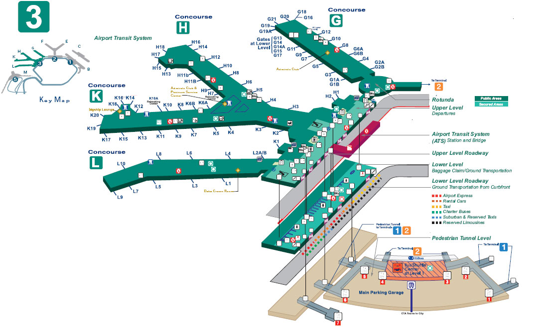 AA Guide: ORD / Chicago O'Hare International Airport - MCT, Connection